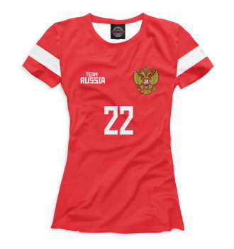 Женская Футболка Сборная России Дзюба