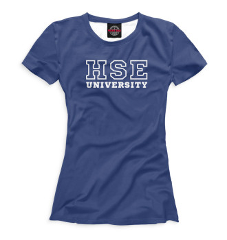 Женская Футболка HSE university