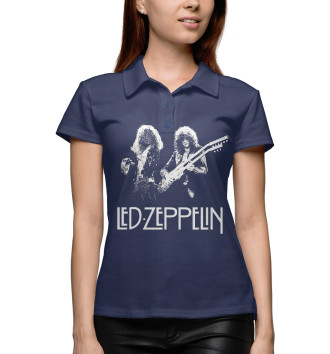 Женское Поло Led Zeppelin