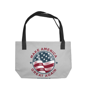 Пляжная сумка Make America Great Again