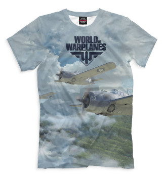Мужская Футболка World of Warplanes