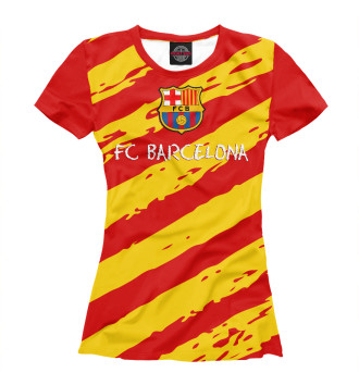 Женская Футболка FC Barcelona