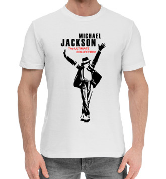 Мужская Хлопковая футболка Michael Jackson