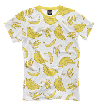 Мужская Футболка Бананы