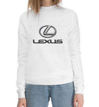 Женский Хлопковый свитшот Lexus
