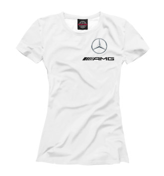 Женская Футболка Mercedes AMG