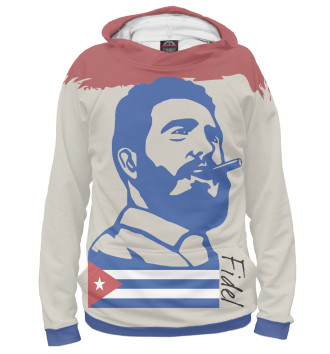 Мужское Худи Фидель Кастро - Куба