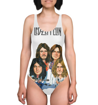 Женский Купальник-боди Led Zeppelin