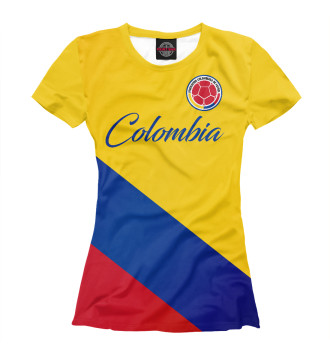 Женская Футболка Колумбия