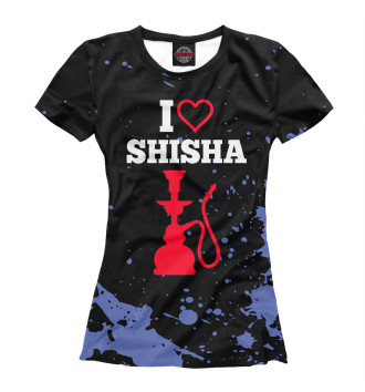 Футболка для девочек I Love Shisha