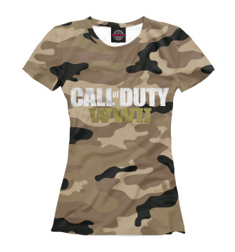 Футболка для девочек Call of Duty
