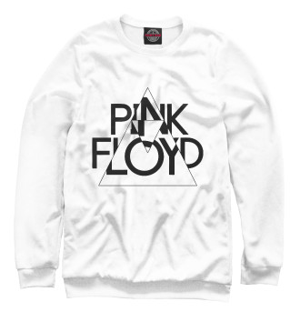 Мужской Свитшот Pink Floyd черный логотип