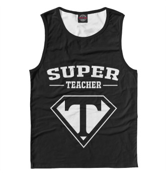 Майка для мальчиков Супер учитель