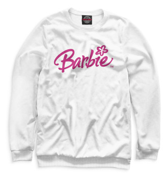 Женский Свитшот Надпись Barbie