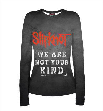 Женский Лонгслив Slipknot - we are not your kind