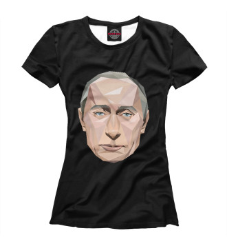 Футболка для девочек Путин Мозаика