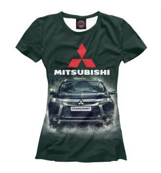 Женская Футболка Mitsubishi