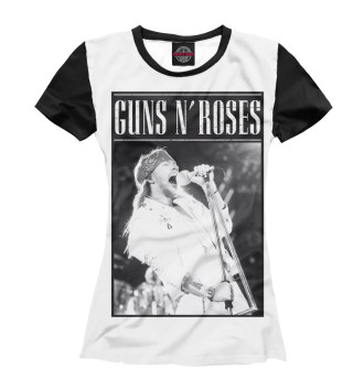 Женская Футболка Guns N' Roses