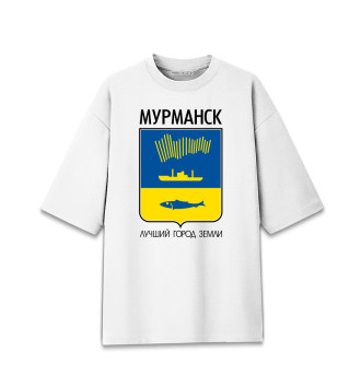 Женская Хлопковая футболка оверсайз Мурманск