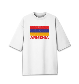 Женская Хлопковая футболка оверсайз Armenia
