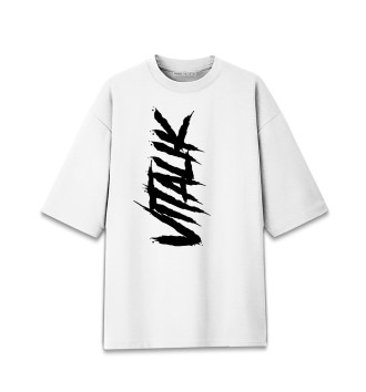 Мужская Хлопковая футболка оверсайз Vitalik