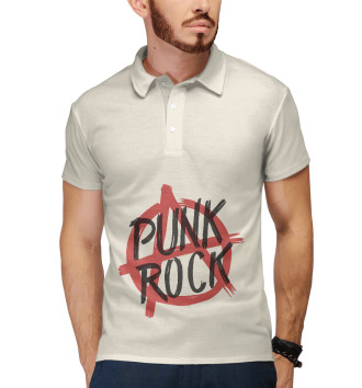 Мужское Поло Punk Rock
