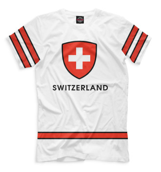 Мужская Футболка Сборная Швейцарии