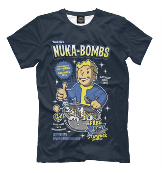 Мужская Футболка Nuka Bombs