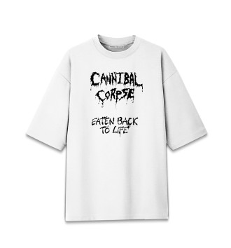 Мужская Хлопковая футболка оверсайз Cannibal Corpse