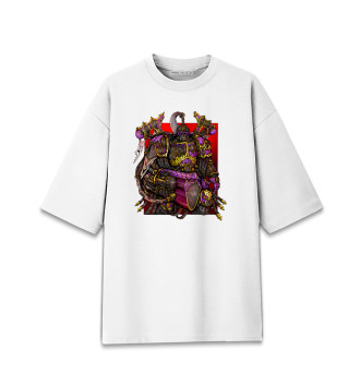 Женская Хлопковая футболка оверсайз Warhammer