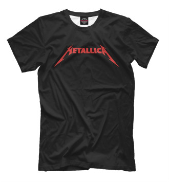 Мужская Футболка Metallica rock