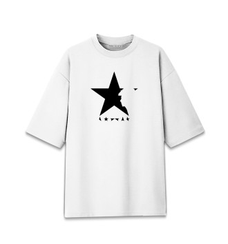 Мужская Хлопковая футболка оверсайз David Bowie