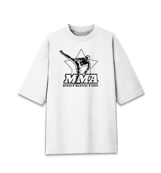 Мужская Хлопковая футболка оверсайз Mixed Martial Arts