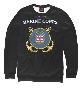 Мужской Свитшот Luxembourg Marine Corps
