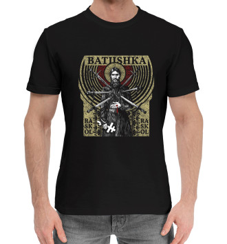 Мужская Хлопковая футболка Batushka