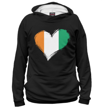 Худи для девочек Сердце Ирландии