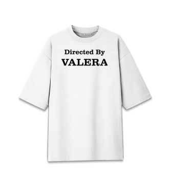 Женская Хлопковая футболка оверсайз Directed By Valera