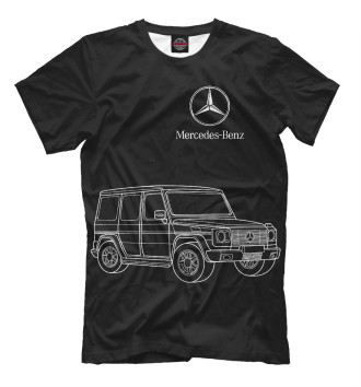 Мужская Футболка Mercedes-Benz / Мерседес