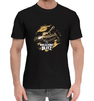 Мужская Хлопковая футболка World of Tanks Blitz