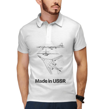 Мужское Поло Авиация Made in USSR