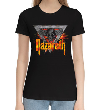 Женская Хлопковая футболка Nazareth