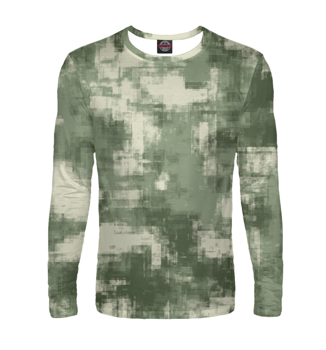 Мужской Лонгслив Военный камуфляж- одежда для мужчин и женщин, артикул CMF-442561-lon-2mp