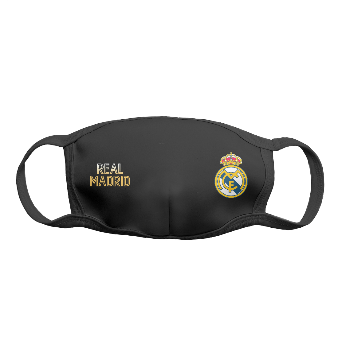 Мужская Маска Real Madrid Gold, артикул REA-581283-msk-2mp