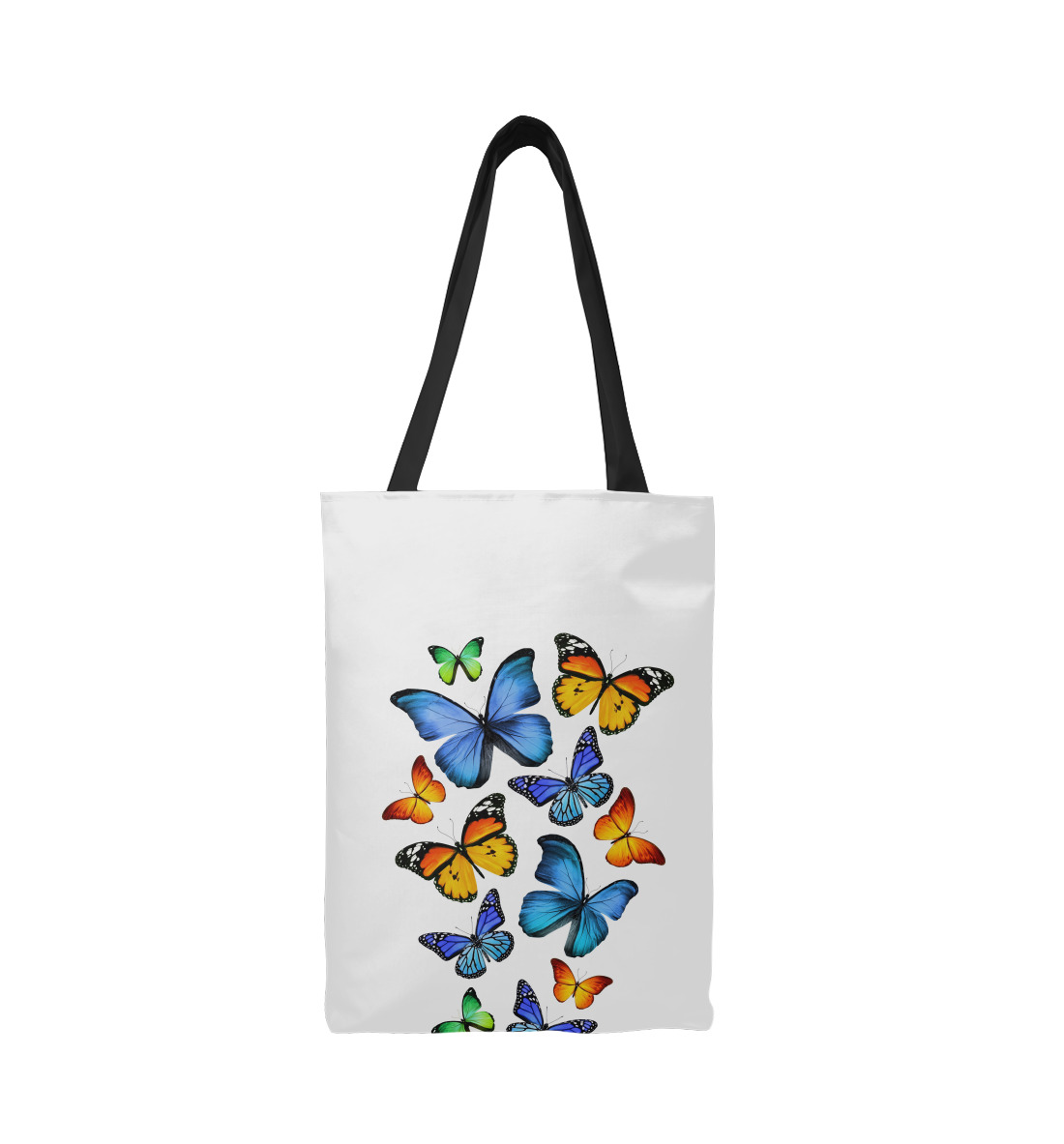 Купить Сумка-шоппер Цветные бабочки, артикул NAS-975057-susmp