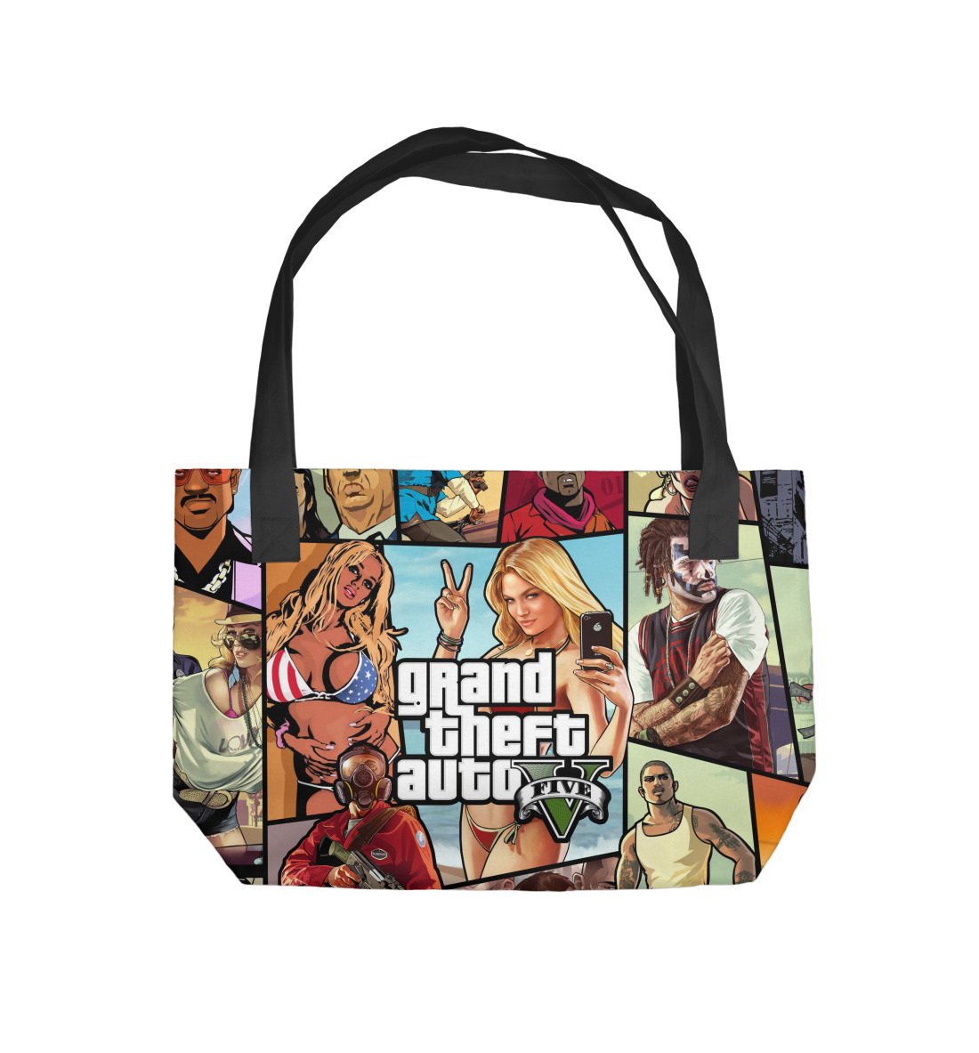 Купить Пляжная сумка Grand Theft Auto, артикул ROC-805750-supmp