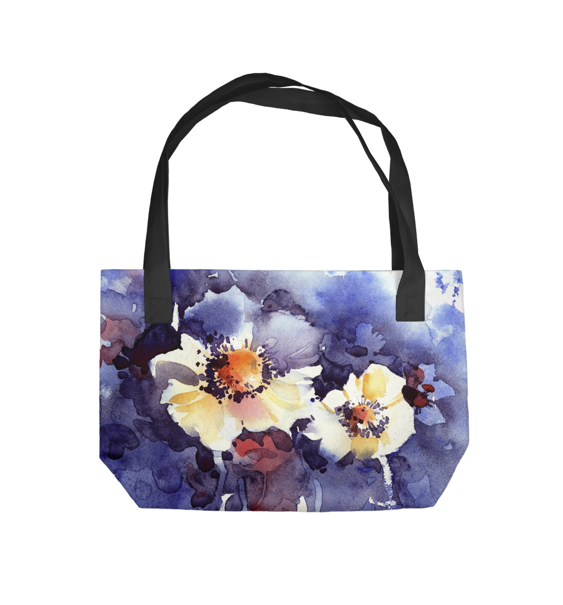 Купить Пляжная сумка Цветы, артикул CVE-637754-supmp