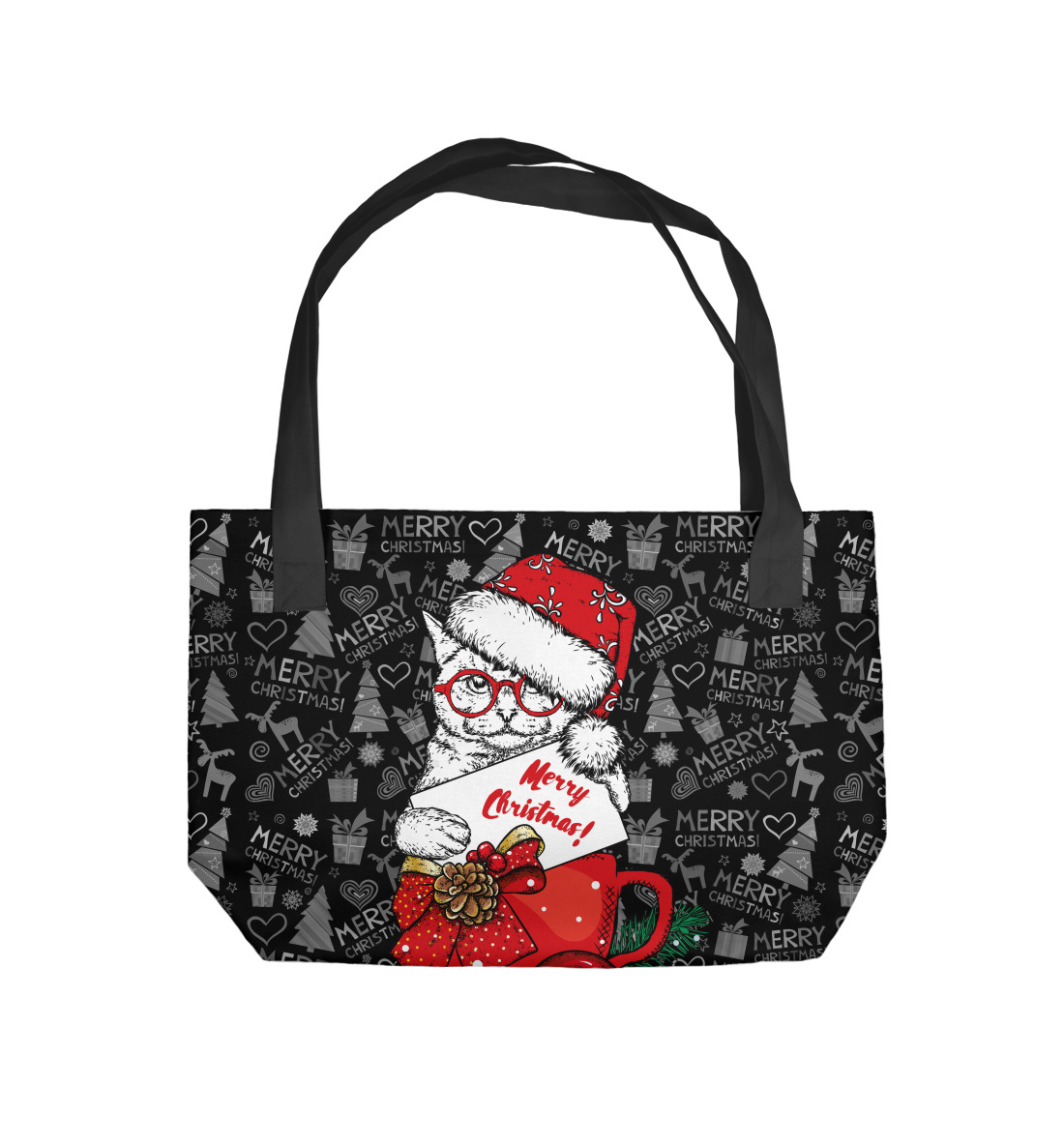 Купить Пляжная сумка Merry christmas, артикул NVR-983376-supmp