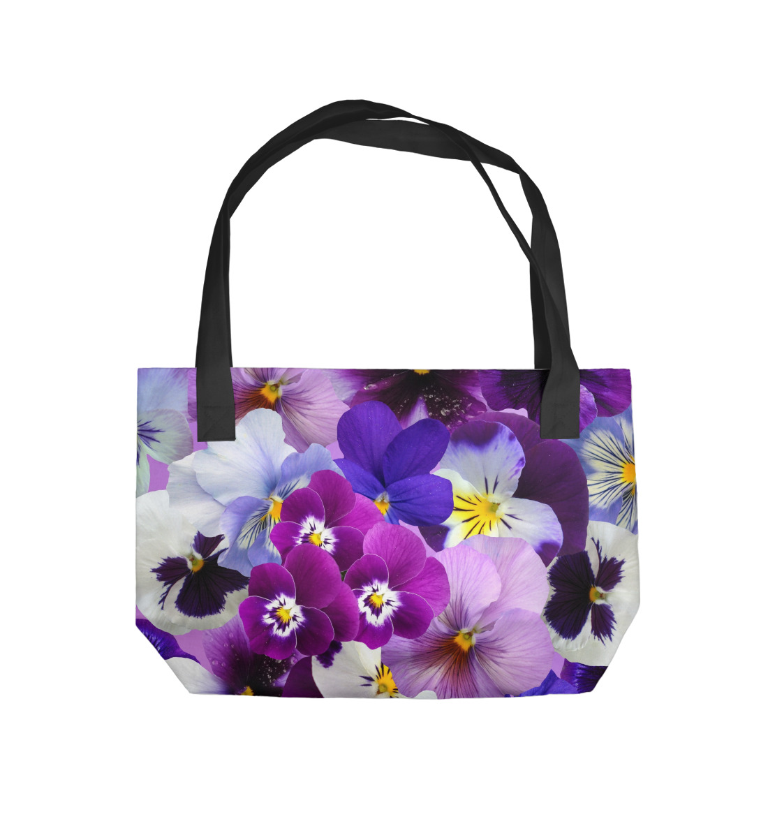 Купить Пляжная сумка Цветочки, артикул CVE-520684-supmp