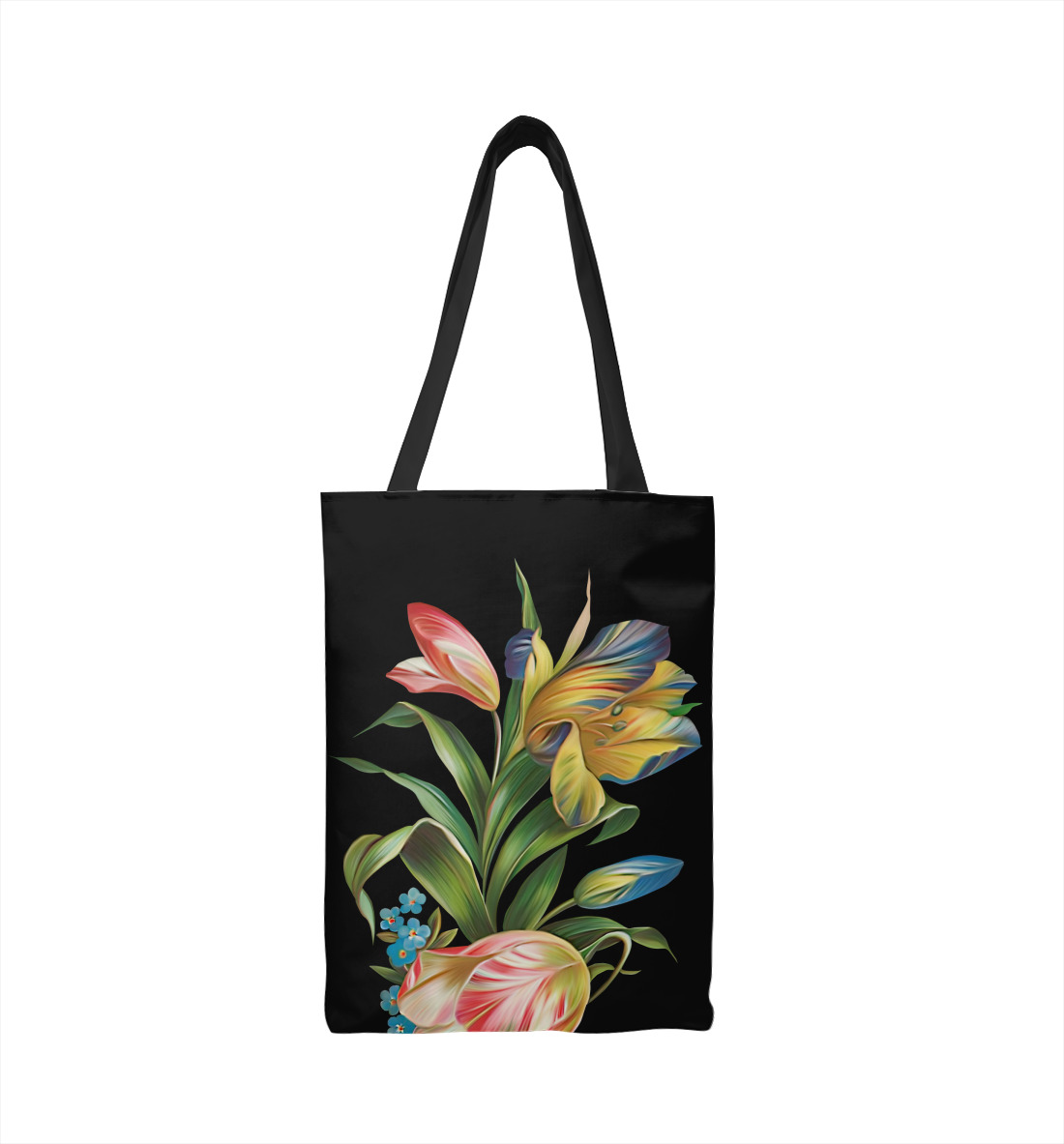 Купить Сумка-шоппер Красивые цветы, артикул CVE-211210-susmp