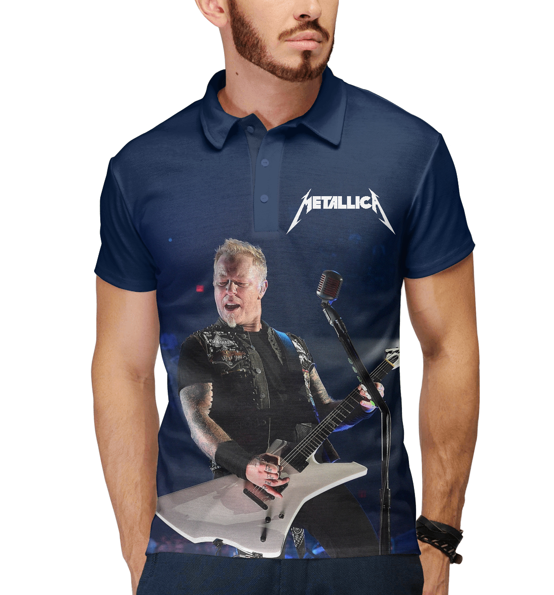 Поло Metallica MET-385923-pol-2